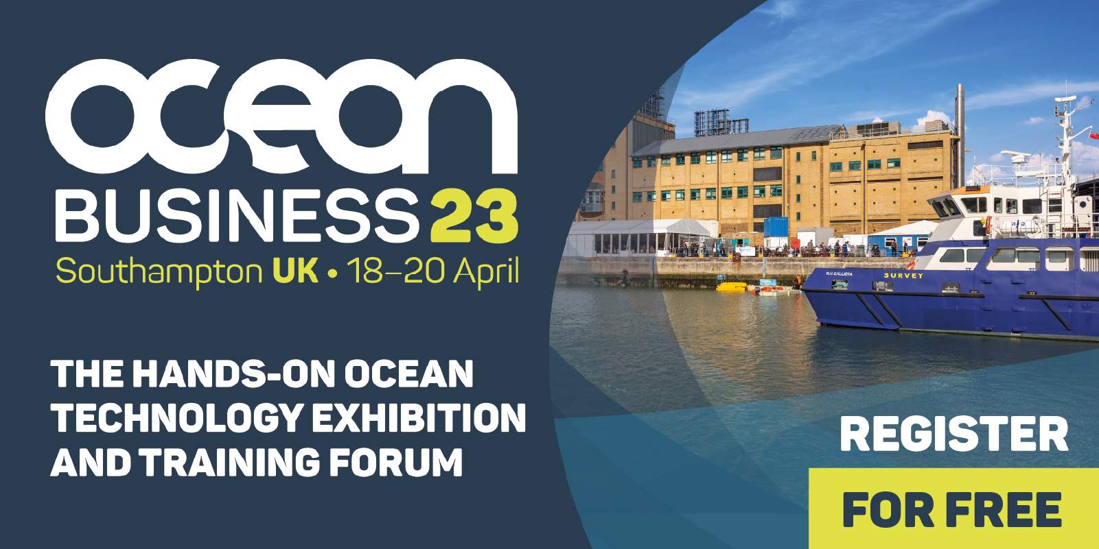 Save the Date for Ocean Business 2023 The Hydrographic Society