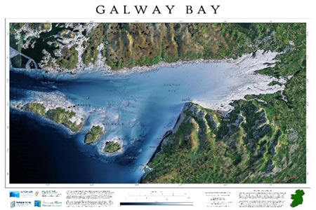 Map 1 of 18 in the series charts the coastal waters of Galway Bay