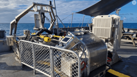 Kraken KATFISH – High Speed Towed SAS and ALARS aboard survey vessel